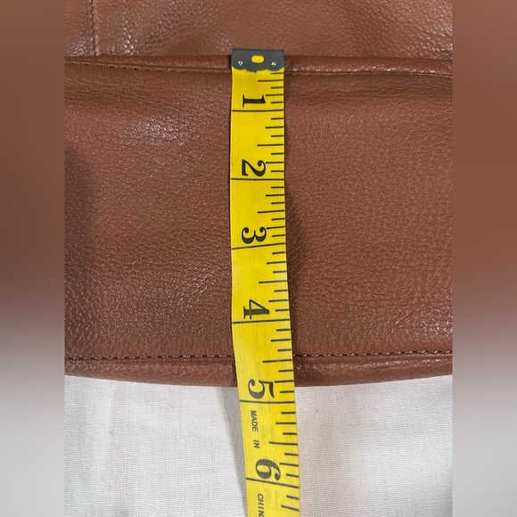 MICHAEL KORS Large Taupe/Brown/Gold Leather Shoulder TOTE BAG PURSE & Wallet Set - Picture 4 of 16